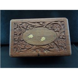 jewelry box full of mixed items