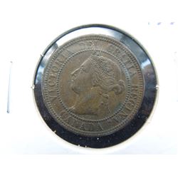 1898 Canadian large cent
