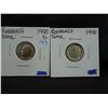Image 1 : 1946 and 1955-d Roosevelt dimes