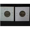 Image 7 : 5 buffalo nickels and a buffalo nickel keychain
