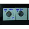 Image 4 : 9 jefferson nickels from proof and special mint sets