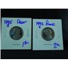 Image 5 : 9 jefferson nickels from proof and special mint sets