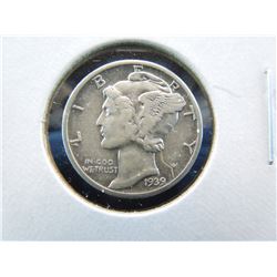 1939 mercury dime