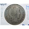 Image 1 : semi key date 1904-o barber half dollar