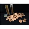 Image 1 : solid uncirculated bank rolls of 1990-p and 1990-d memorial cents