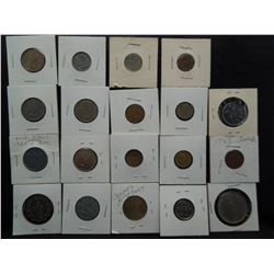 bag full of foreign coins