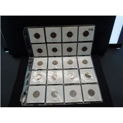 20 early date wheat cents