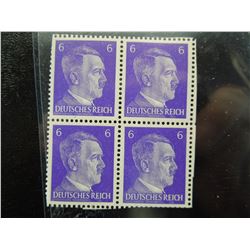4 hitler world war 2 stamps