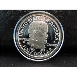 sterling silver copy coin of the general ulysses s grant commemorative half dollar