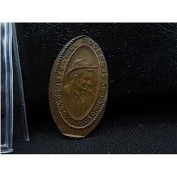 vintage elongated penny commemorating the life of will rogers.  This is  a very rare piece