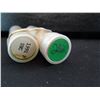 Image 1 : solid bu  rolls of memorial cents dated 1990-d and 1991-p