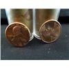 Image 2 : solid bu  rolls of memorial cents dated 1990-d and 1991-p