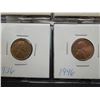 Image 9 : vintage jefferson nickels and wheat cents