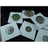 Image 2 : bag of foreign coins with a wooden nickel thrown in