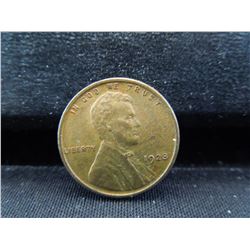 reddish brown 1928 wheat cent
