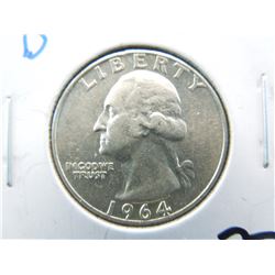 1964-d washington quarter