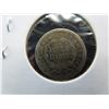 Image 3 : holed 1849 half dime, dateless half dime, and no date large cent