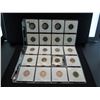 Image 1 : small coin collection includes mercury dimes, jefferson nickels, buffalo nickels, wheat cents, and i