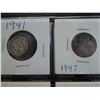 Image 3 : small coin collection includes mercury dimes, jefferson nickels, buffalo nickels, wheat cents, and i