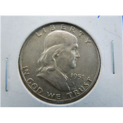 1951 farnklin half dollar