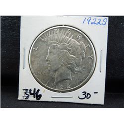 1922-s peace dollar