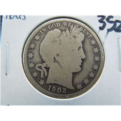 1902 barber half dollar