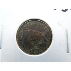 civil war token with a rotated reverse