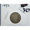 Image 3 : 1892 barber dime