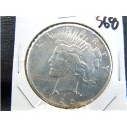 1925 peace dollar made into a pendant