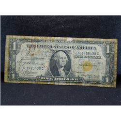one dollar gold seal north africa note short snorter.  These type of notes were signed by servicemen