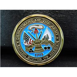 united states department of the army challenge coin