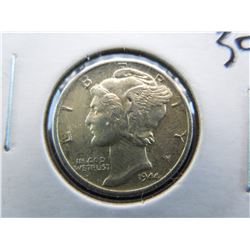 uncirculated 1944-d mercury dime