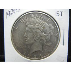 1928 S Peace Dollar