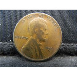 1911-S Key Date Lincoln Cent.
