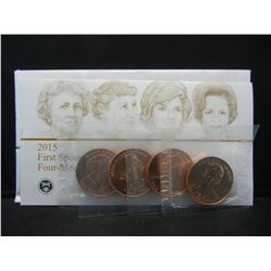 2016 First Spouse Bronze Medal Series Set:  Nixon, Ford, Reagan.  GEM.