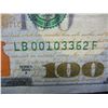 Image 2 : 2009 A Low Serial Number One Hundred Dollar Note Serial Number: LB00103362F