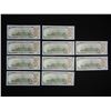 Image 11 : (10) 2013 Consecutive Serial Number One Hundred Dollar Notes