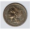Image 1 : 1884 THREE CENT NICKEL