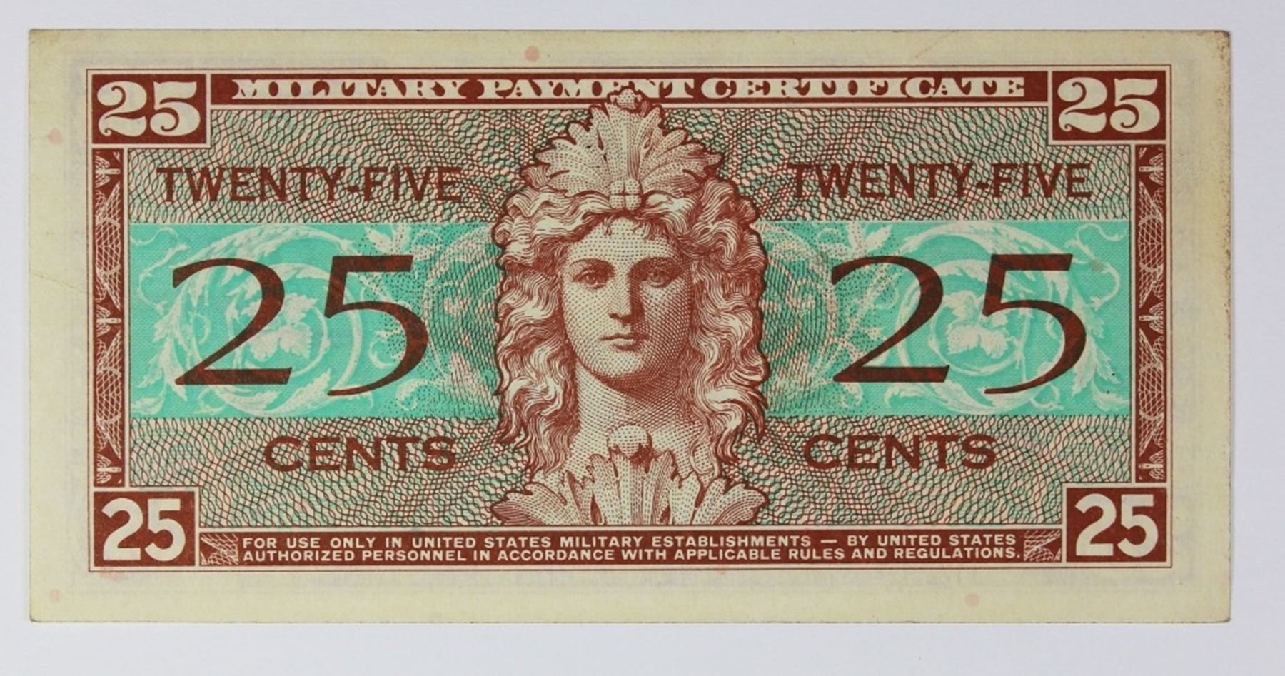 MILITARY PAYMENT CERTIFICATES R Howard Collectibles MILITARY PAYMENT CERTIFICATES R Howard Collectibles