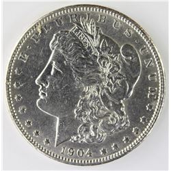 1904 MORGAN SILVER DOLLAR