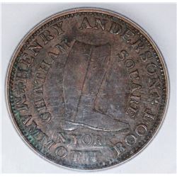 1837 HARD TIMES TOKEN