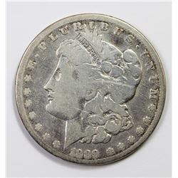 1889-CC MORGAN SILVER DOLLAR