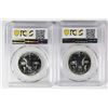 Image 2 : TWO FRANKLIN HALF DOLLARS