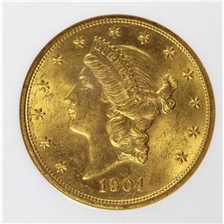 1904 $20.00 GOLD LIBERTY