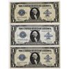 Image 1 : THREE 1923 $1.00 SILVER CERTIFCATES