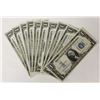Image 1 : 10 PCS. 1934 $1.00 SILVER CERTIFICATES