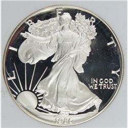 1986 AMERICAN SILVER EAGLE