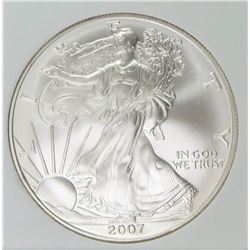 2007-W AMERICAN SILVER EAGLE