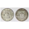 Image 3 : 15 PIECE FRANKLIN HALF DOLLARS