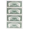 Image 2 : (4) 1950-B $5.00 FEDERAL RESERVE NOTES